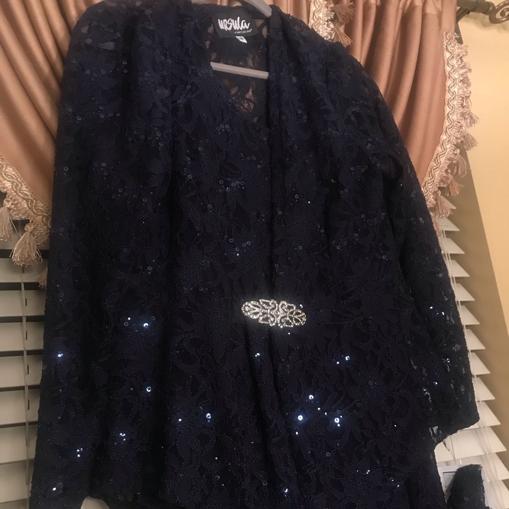 Ursula of Switzerland dress with jacket